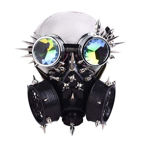 Techwear Cyberpunk Gas Mask Art