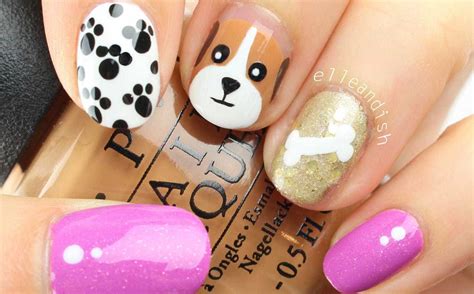 30 Cute Dog Nail Designs We Love – NailDesignCode