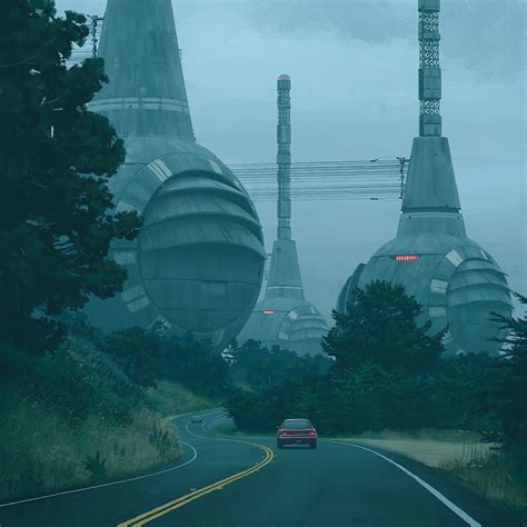 Paintings by Simon Stålenhag + Subtraction.com