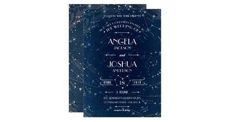 Celestial Wedding Invitation | Zazzle