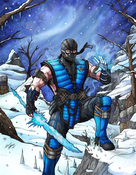 Sub Zero Mortal Kombat X by Daniel-Jeffries on DeviantArt