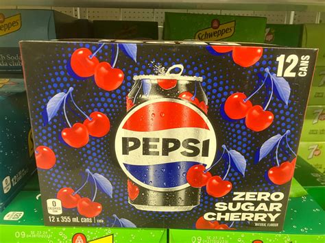 Pepsi Zero Sugar Cherry Cans With New Look by Matthewbro1 on DeviantArt