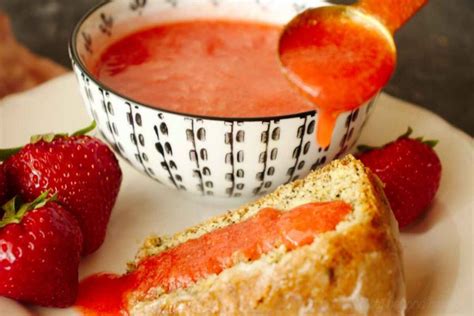 Quick and Easy Strawberry Coulis recipe - SimplyBeyondHerbs