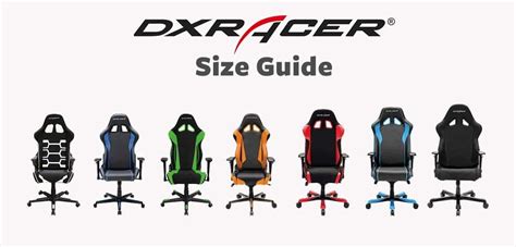 The Ultimate DXRacer Size Guide – Gaming Chair Expert