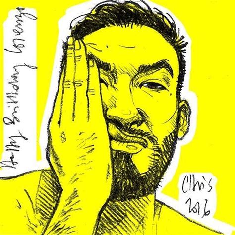 Post-it Portrait by Christophe LARDOT Happy Birthday Lorezo ;-) @lorenzocalzavara #manface # ...