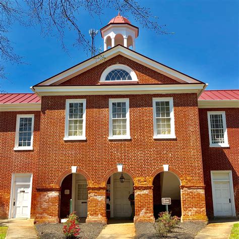 Entryway of Historic 1828 Sussex County Courthouse in Sussex, Virginia. Paul Chandler April 2019 ...