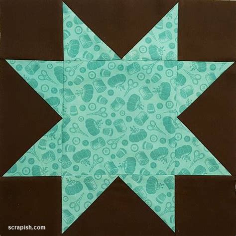 Star Quilt Block Pattern Tutorial - 12 Inch!