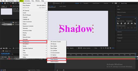 Drop Shadow in After Effects | Animating Model Using Shadow Effects