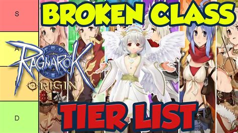 WATCH THIS BEFORE CHOOSING JOB TIER LIST 2:1 CLASS + TIPS RAGNAROK ...