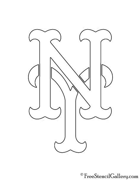 New York Mets Coloring Pages - Learny Kids