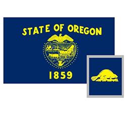 Oregon State Flag - Visit the Oregon Capitol