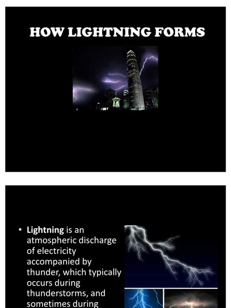 How Lightning Forms | Lightning | Evaporation