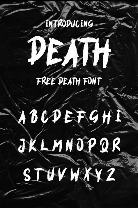 Death Font Free | Master Bundles