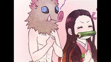 Nezuko X Inosuke Kiss Pfp Matching Tanjiro And Zenitsu Icon 2 4