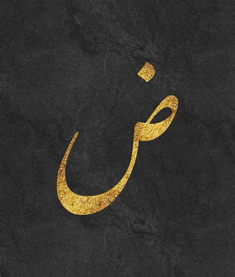 Arabic Letter Daad Digital Art by Hashem Suleiman | Fine Art America