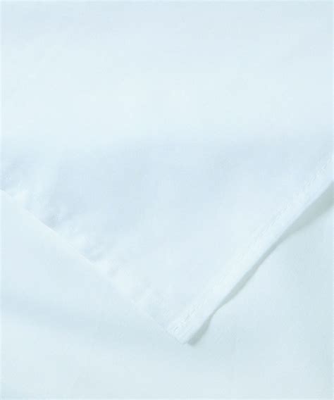 White 4Pc Cotton Bed Sheet Set 1 Flat Sheet, 1 Fitted Sheet and 2 ...