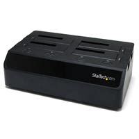 4-Bay Hard Drive Docking Station - USB 3.0 | eSATA | StarTech.com