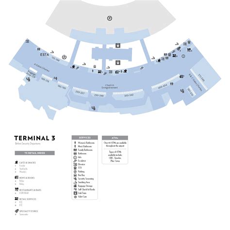 Billy Bishop Toronto City Airport Map (YTZ) - Printable Terminal Maps, Shops, Food, Restaurants ...