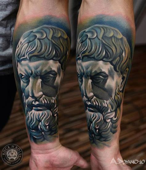 Antique Wise Man tattoo by AD Pancho - Best Tattoo Ideas Gallery