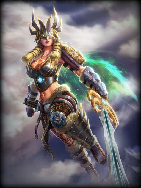 Valkyrie Freya | God art, Fantasy characters, Valkyrie