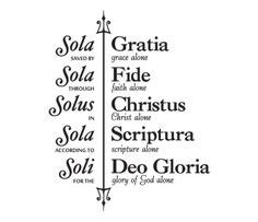 17 Best 5 Solas ideas | reformation day, sola scriptura, reformation