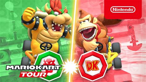 Mario Kart Tour - Bowser vs. DK Tour Trailer - YouTube