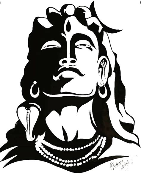 Adiyogi Drawings ~ Lord Shiva Wallpaper By Leetu2 | Hacukrisack