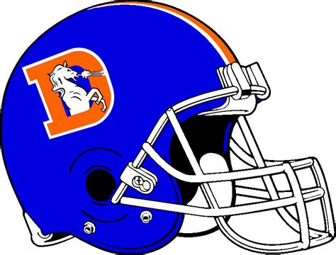 Broncos helmet 1975-1991 by Chenglor55 on DeviantArt