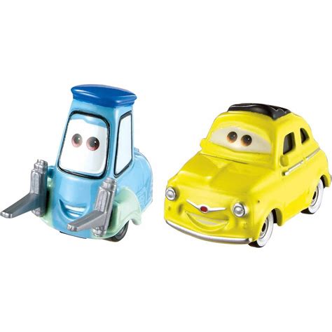 Disney Pixar Cars Luigi & Guido Car Play Vehicles - Walmart.com