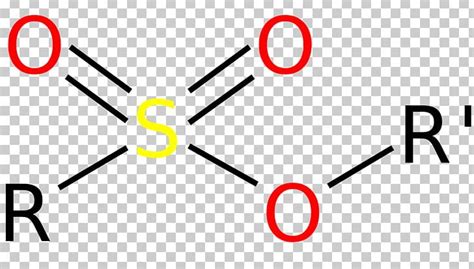 Ester Sulfonique Sulfonate Sulfonic Acid Functional Group PNG, Clipart ...