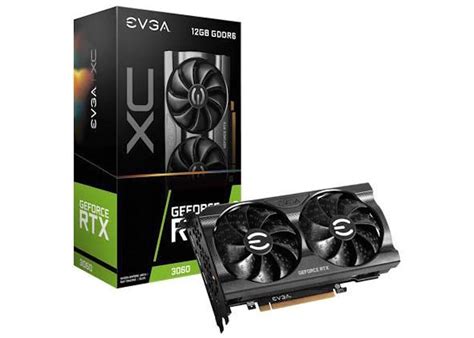 NVIDIA EVGA GeForce RTX 3060 12GB XC Graphics Card (12G-P5-3657-KR/KB) - US