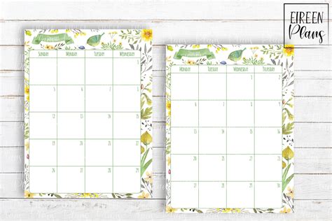 2020, 2021, 2022, 2023 Monthly - Classic Happy Planner (387410) | Inserts | Design Bundles