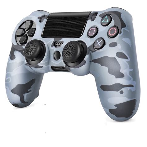 PS4 Controller Silicone Gel Protector Skin Cover - Mystic Blue | AYOUB ...