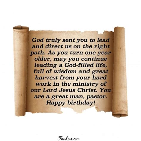 Best Birthday Wishes For Pastor - The Blessed Guide! - TheLovt | Happy birthday pastor ...
