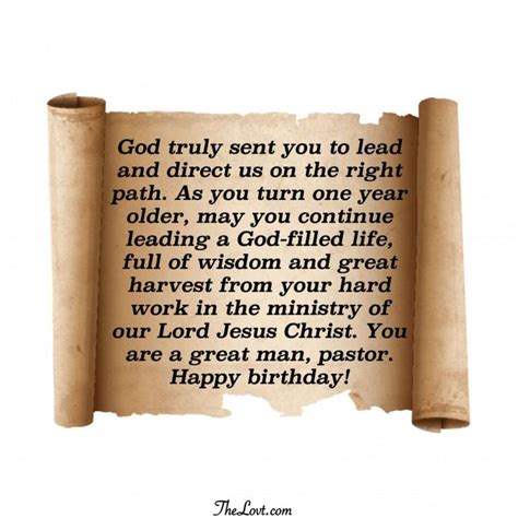 Best Birthday Wishes For Pastor - The Blessed Guide! - TheLovt | Happy ...