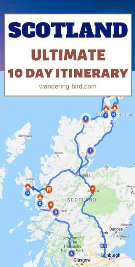 Unmissable Scotland Itinerary- Plan your perfect Road Trip - VanLife on ...