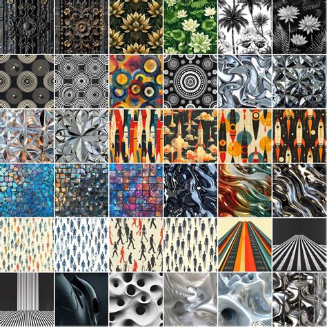 340 Seamless Texture Images with Photoshop Patterns - Abstract, Geomet