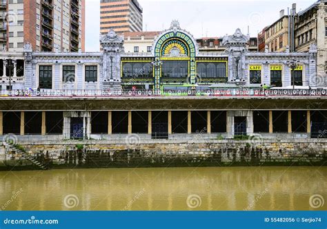 Train To San Sebastian in Bilbao. Editorial Photo - Image of downtown ...