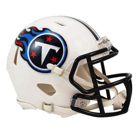 Riddell NFL Tennessee Titans 1999-2017 Throwback Speed Mini Football Helmet