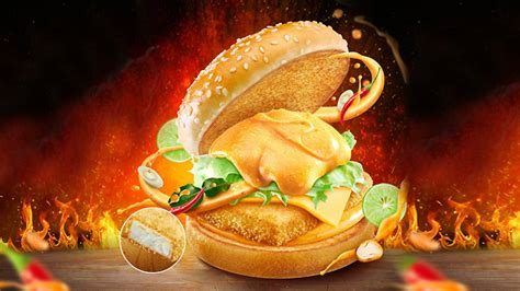 McDonald's launches a fusion 'Fish Tom Yum' burger