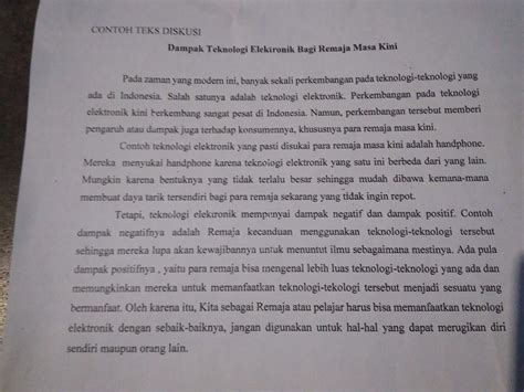 Contoh Teks Diskusi Tentang Lingkungan Hidup - Aneka Contoh