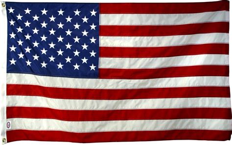 Amazon.com : 8' x 12' American Flag - Nylon : Outdoor Decor : Garden & Outdoor