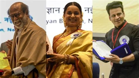 National Film Awards 2021: Rajinikanth, Manoj Bajpayee and Kangana Ranaut receive awards. See ...