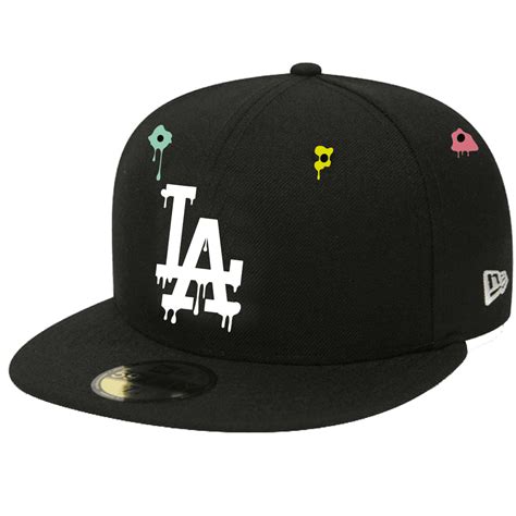 DRIP NEW ERA FITTED CAP(BLACK) - Luc-ca.com