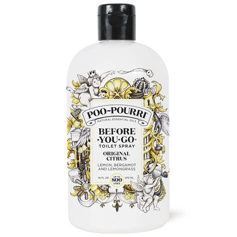 Buy Poo-Pourri Before-You-Go Toilet Spray, Original Citrus, Refill ...