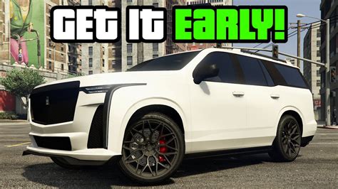 GTA 5 - How To Get The NEW Cavalcade XL EARLY! | The Chop Shop DLC - YouTube