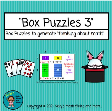 Box Puzzles 3 - Number Properties - Amped Up Learning