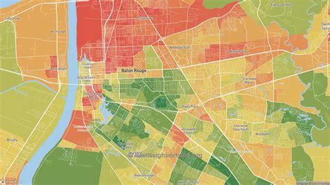 The Best Neighborhoods in Baton Rouge, LA by Home Value | BestNeighborhood.org