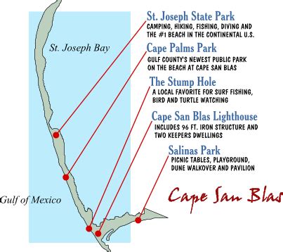 Cape San Blas - Thanks to Gulf County Tourism Development Council http ...