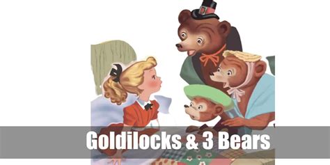 Goldilocks & the Three Bears Costume for Halloween